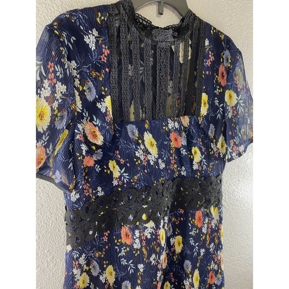 Anthropologie Foxiedox Farfara Floral Mini Dress - Picture 6 of 16